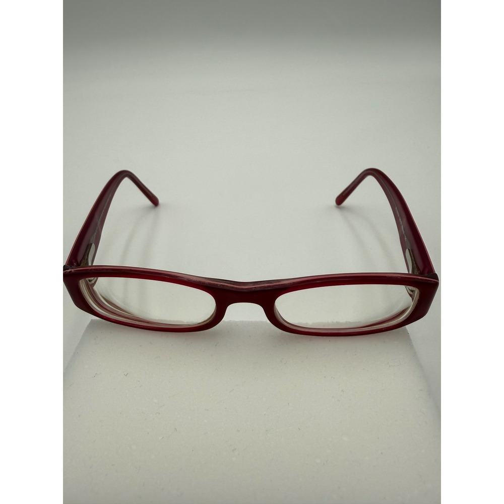 Ralph Lauren Eyeglasses Womens 48mm Red RL 6002 5019 Good Rectangular Frames